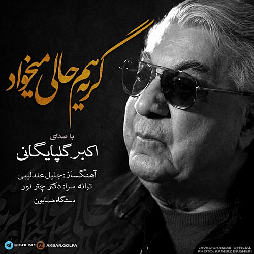 گلپا گریه هم حالی میخواد